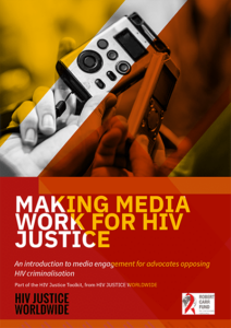 Cover of Making Media Work for HIV Justice